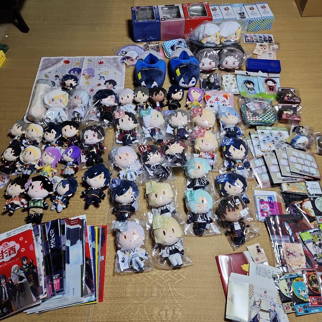 刀剣乱舞　アニメ・ゲームキャラクターぬいぐるみセット　バラ売り不可