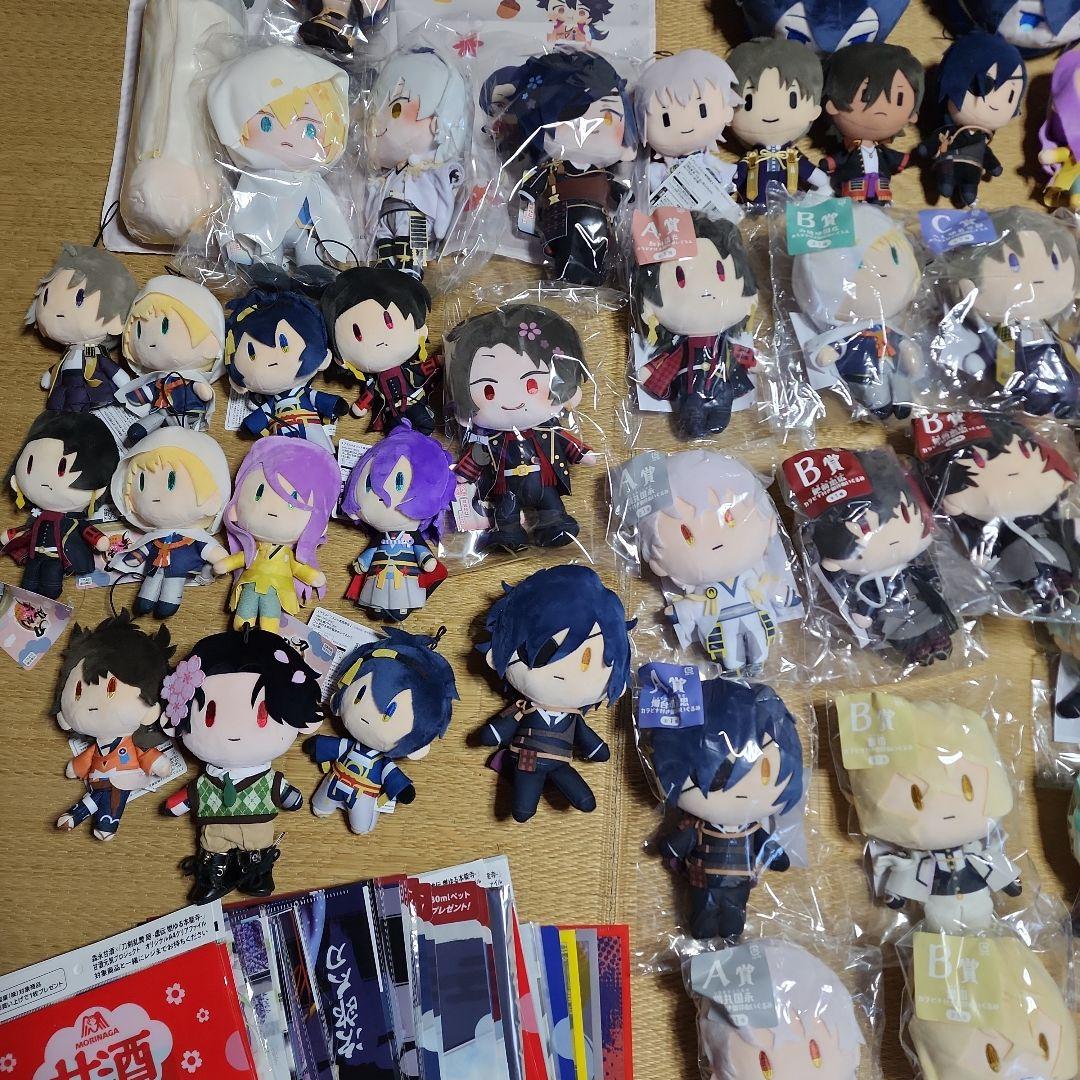 刀剣乱舞　アニメ・ゲームキャラクターぬいぐるみセット　バラ売り不可