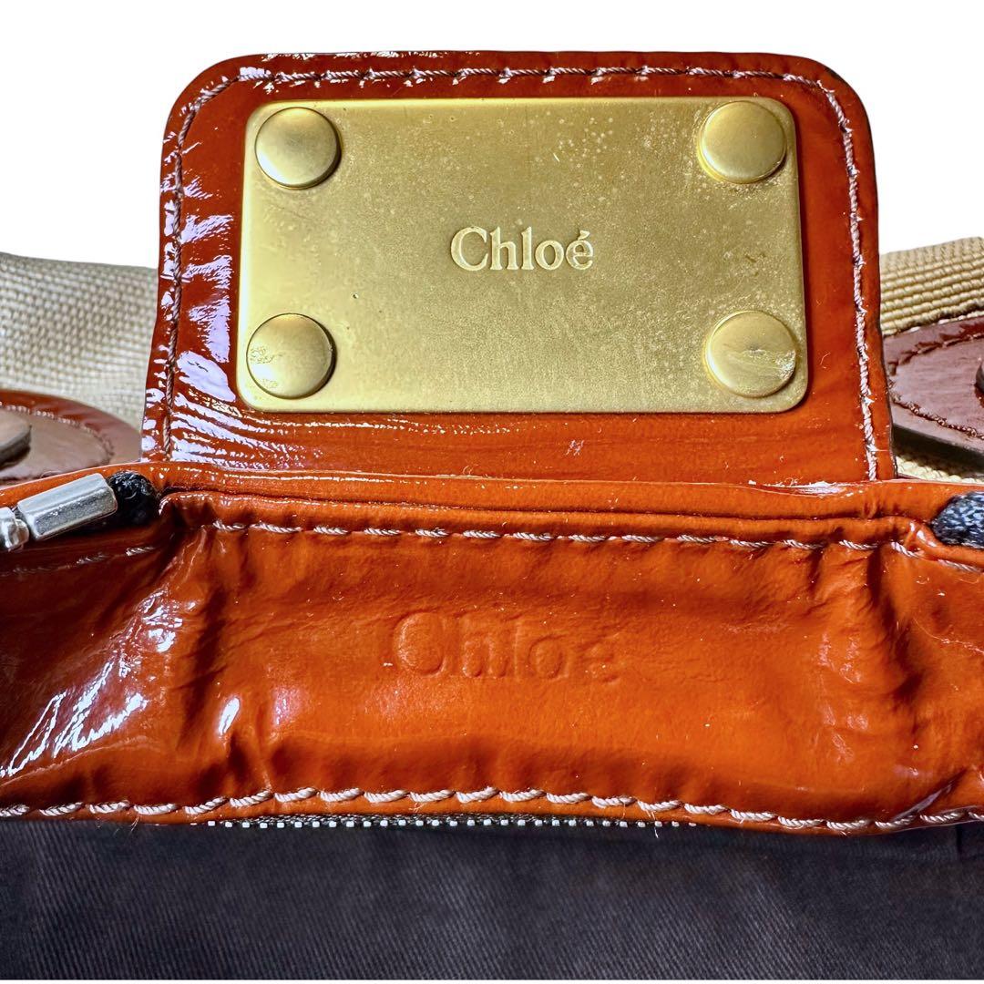 □らび□■極美品■レア■クロエChloe■ハンドバッグ■パディントン■保証書付