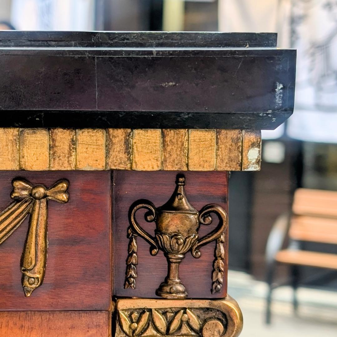 フランスヴィンテージ☆ルイ16世様式／フラワースタンド／大理石天板