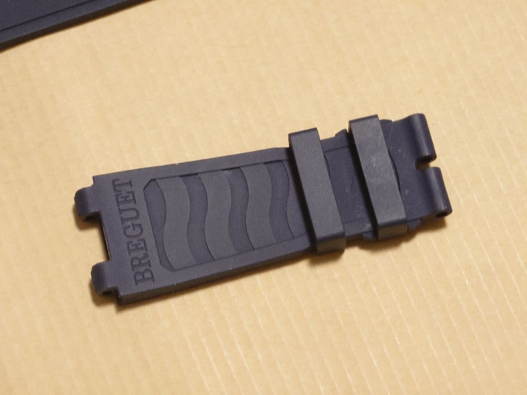 BREGUET ブレゲ　マリーン　ラバーベルト ショート　ネイビー