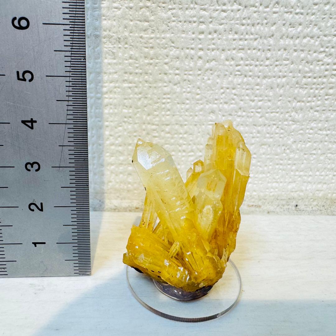 レモン水晶 国産鉱物 奈良 希少 クラスター ハイクラス - メルカリ