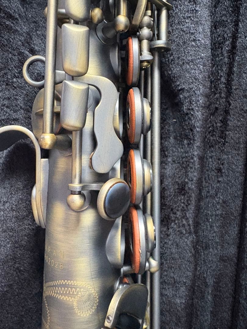 【送料込みなのでこちら価格で！】【美品】カドソン　ソプラノサックス　ケース付