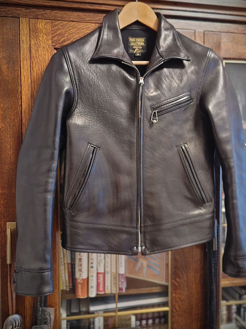 FINE CREEK LEATHERS \"Anne\"　シングルライダース