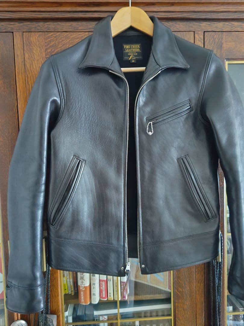 FINE CREEK LEATHERS \"Anne\"　シングルライダース