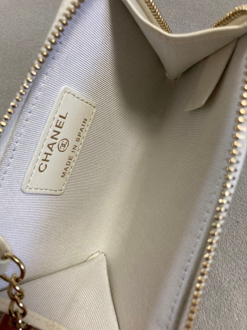 CHANEL シャネル　キャビア ケース キーリング　31番台