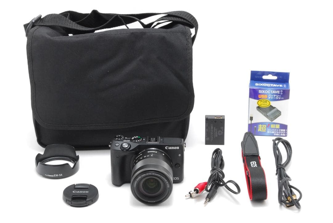 ✨極美品✨キャノン EOS M3❤️Wi-Fi&自撮り❤️小型軽量！