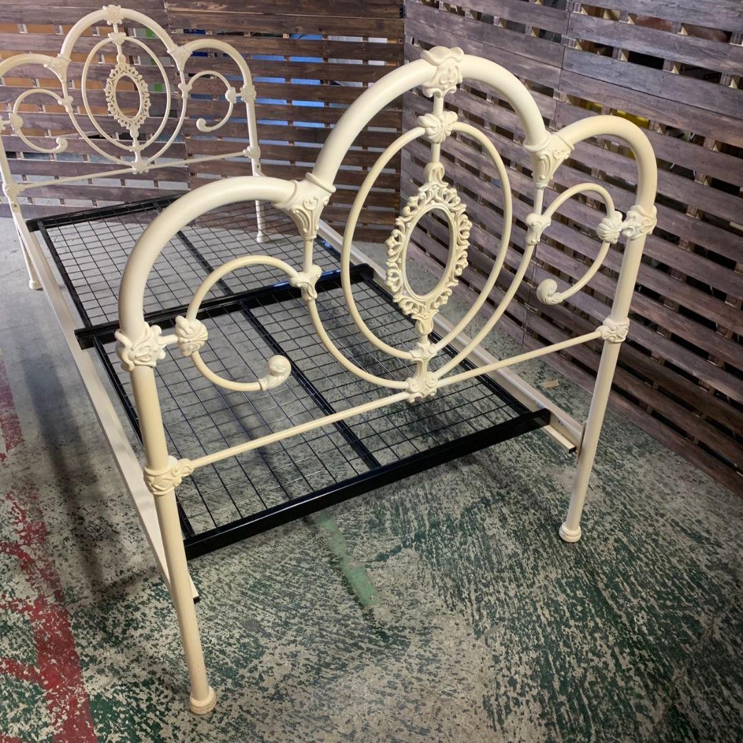 G863\" LAURA ASHLEY シングルサイズ ベッド マットレスセット