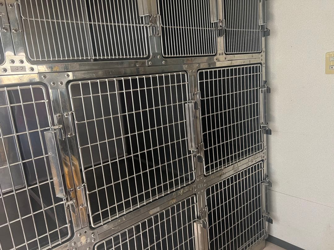 ステンレス 犬舎 ケージ トリミング ペットホテル 動物病院 業務用 犬用品