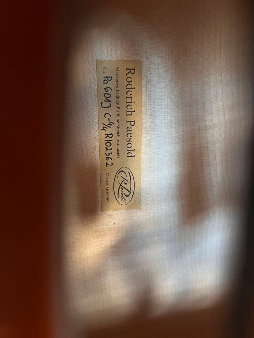 ドイツ製チェロ。ケース弓付き。784300円→558000円！！