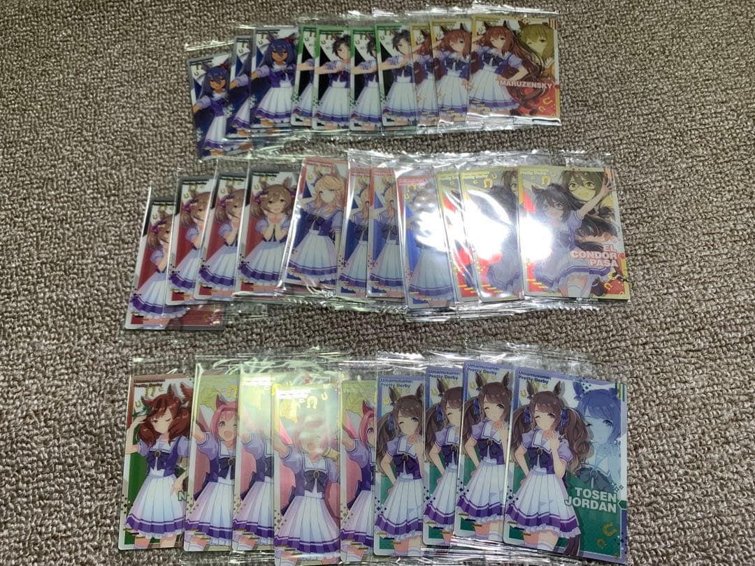 ウマ娘 プリティーダービー ツインウエハース 第1R まとめ売り