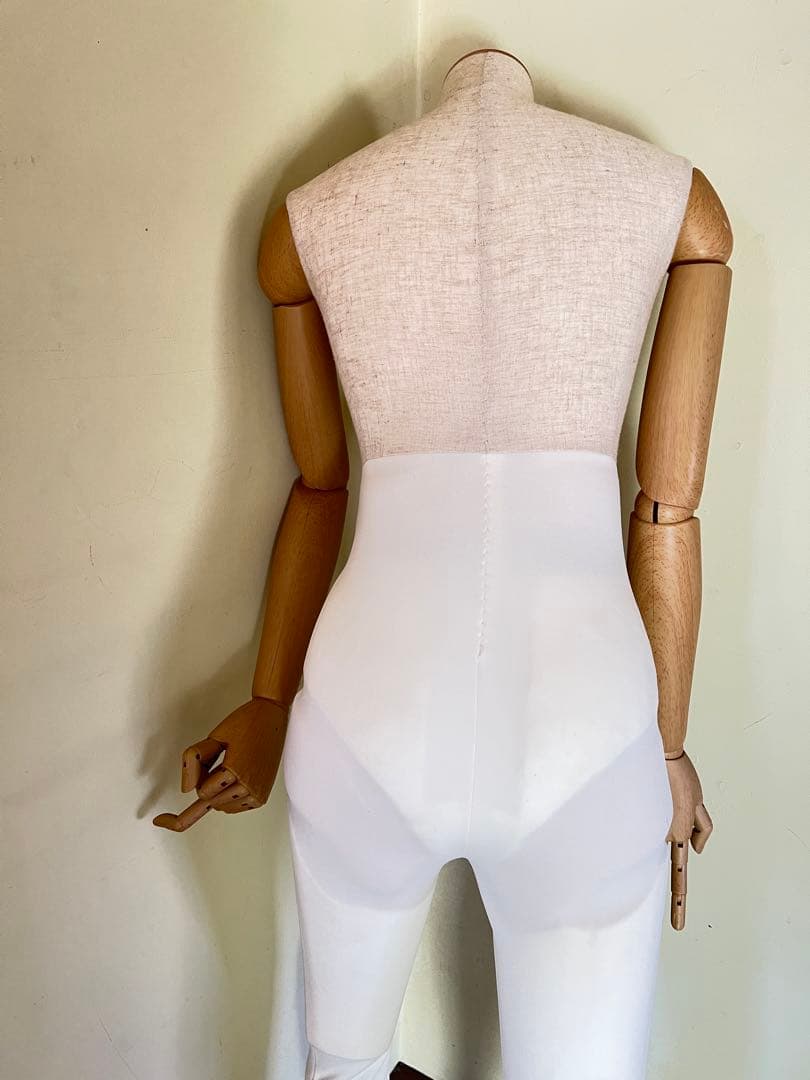 フレキシブルマネキン ハイウエストデザイン ホワイト レディース