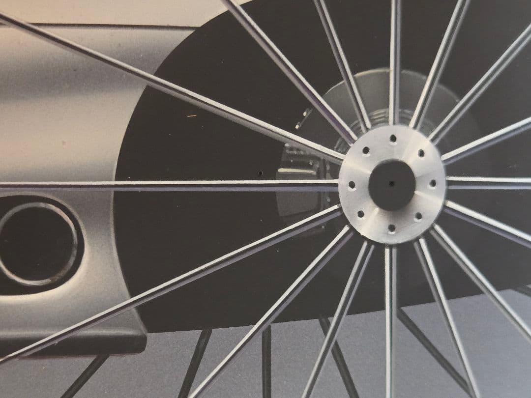 岡本三紀夫 イラスト画 1990年 スーパーカー 特注品