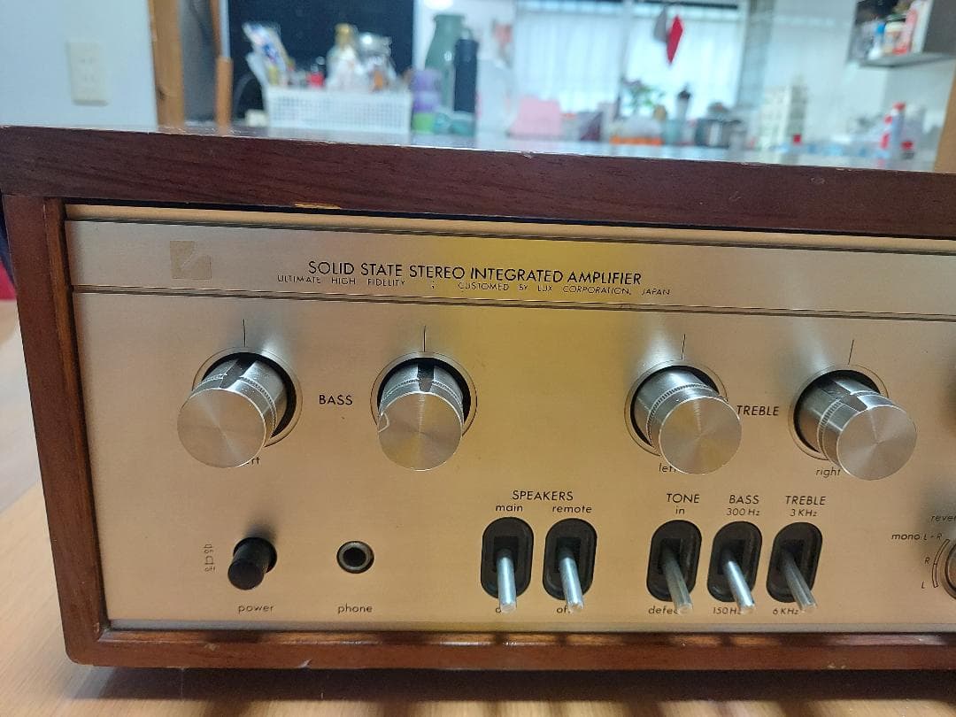 ☆ LUXMAN プリメインアンプL-504 整備品 !! ☆ - メルカリ