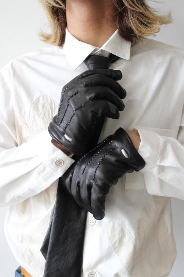 定価4.3万】OUR LEGACY HIS GLOVES グローブ ブラック