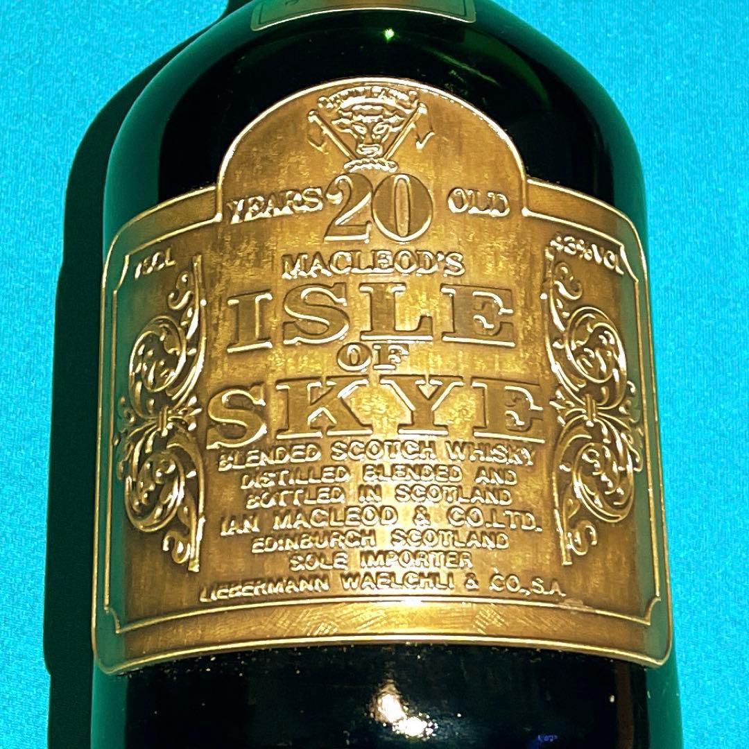 MACLEOD'S マクラウドISLEOFSKYEアイルオブスカイYears20 F42594219