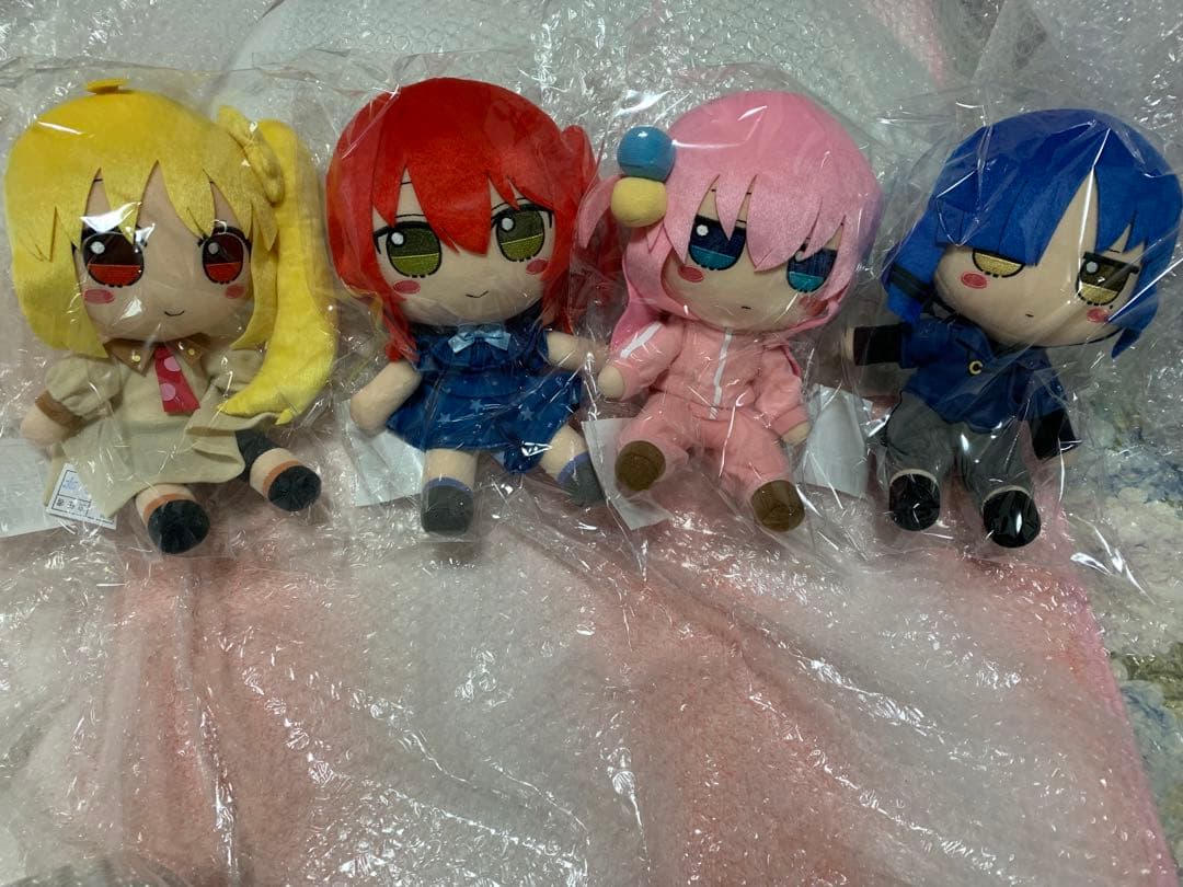 新品未開封 ふもふも ぬいぐるみ ぼっち・ざ・ろっく！ 4体セット ぼっち・ざ・ろっく！ ふもふもぬいぐるみ | GOODS | CloverWorks