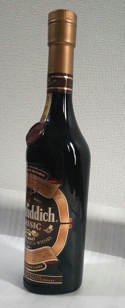 希少未開栓】Glenfiddich Classic ピュアモルトウイスキー