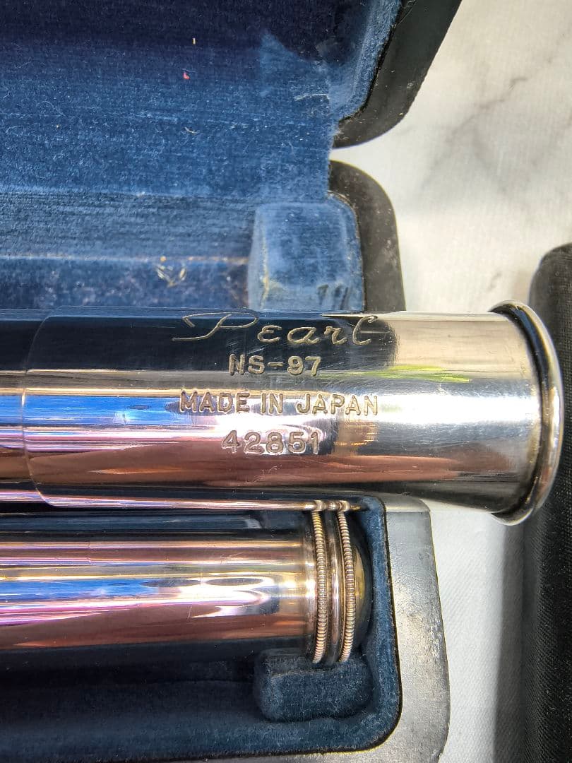 ✨PEARL✨パール✨フルート✨ flute✨NS-97 頭部管銀製✨管楽器