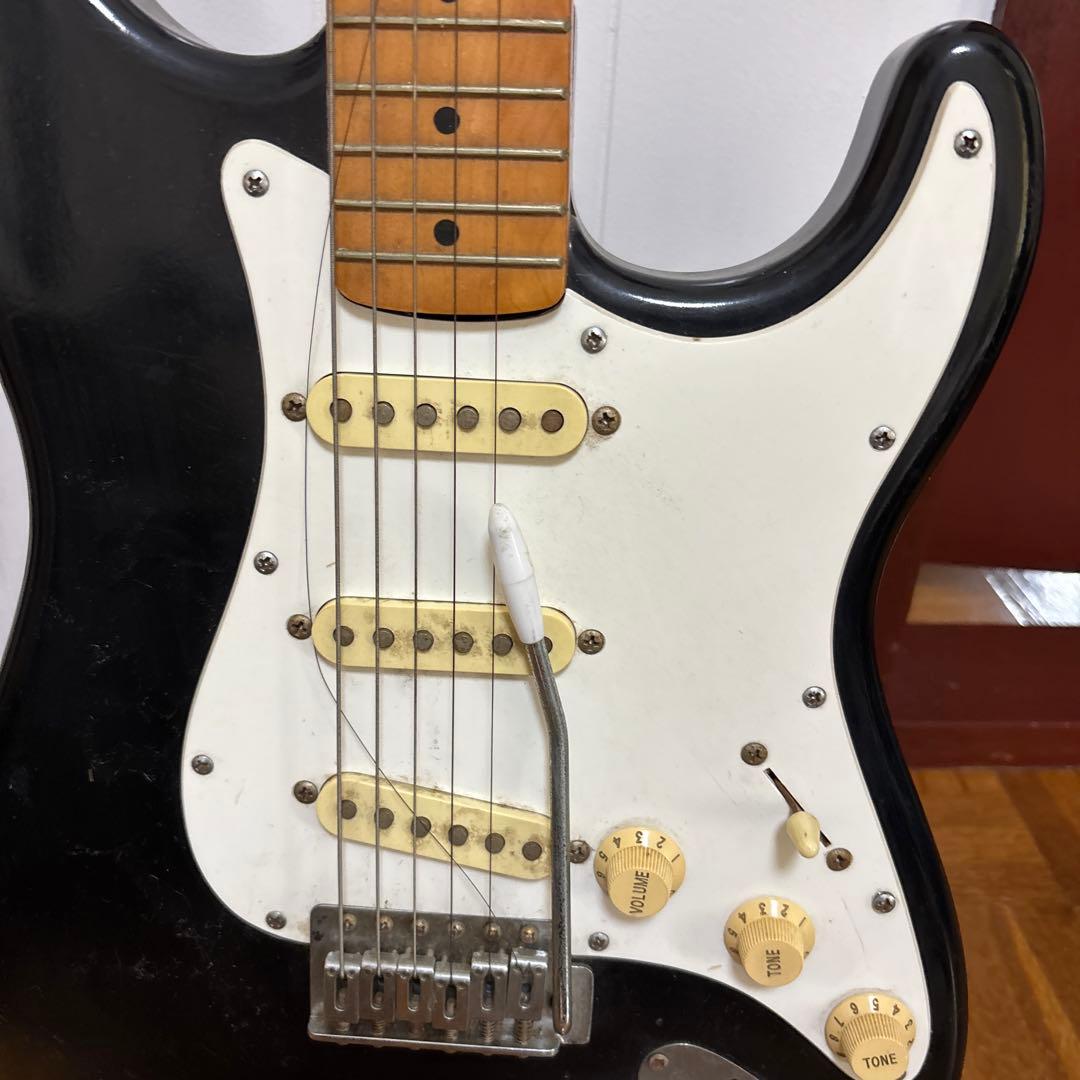 エレキギター ブラック