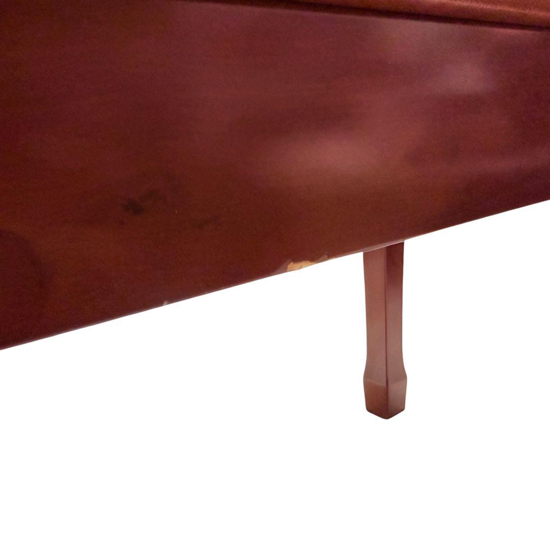 高級感　レザー　ピアノ用ベンチ　イス　高さ調整可能