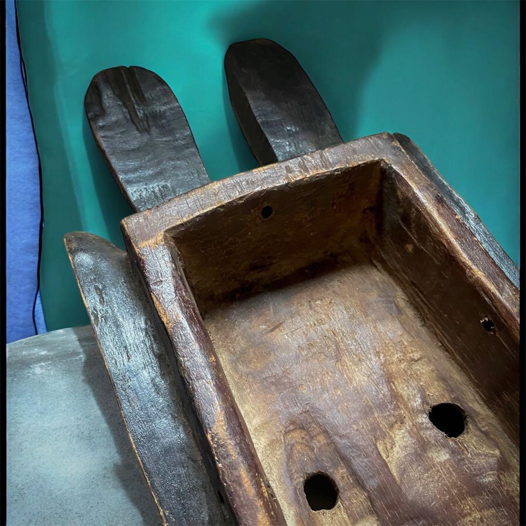 ドゴン族 ウサギ儀礼マスク｜アフリカ民藝・トライバルアート／壁飾り