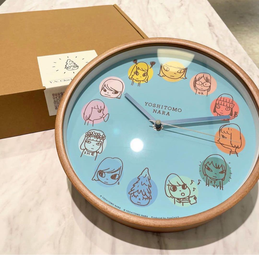 奈良美智　壁掛け時計　村上隆　草間彌生　ロッカクアヤコ