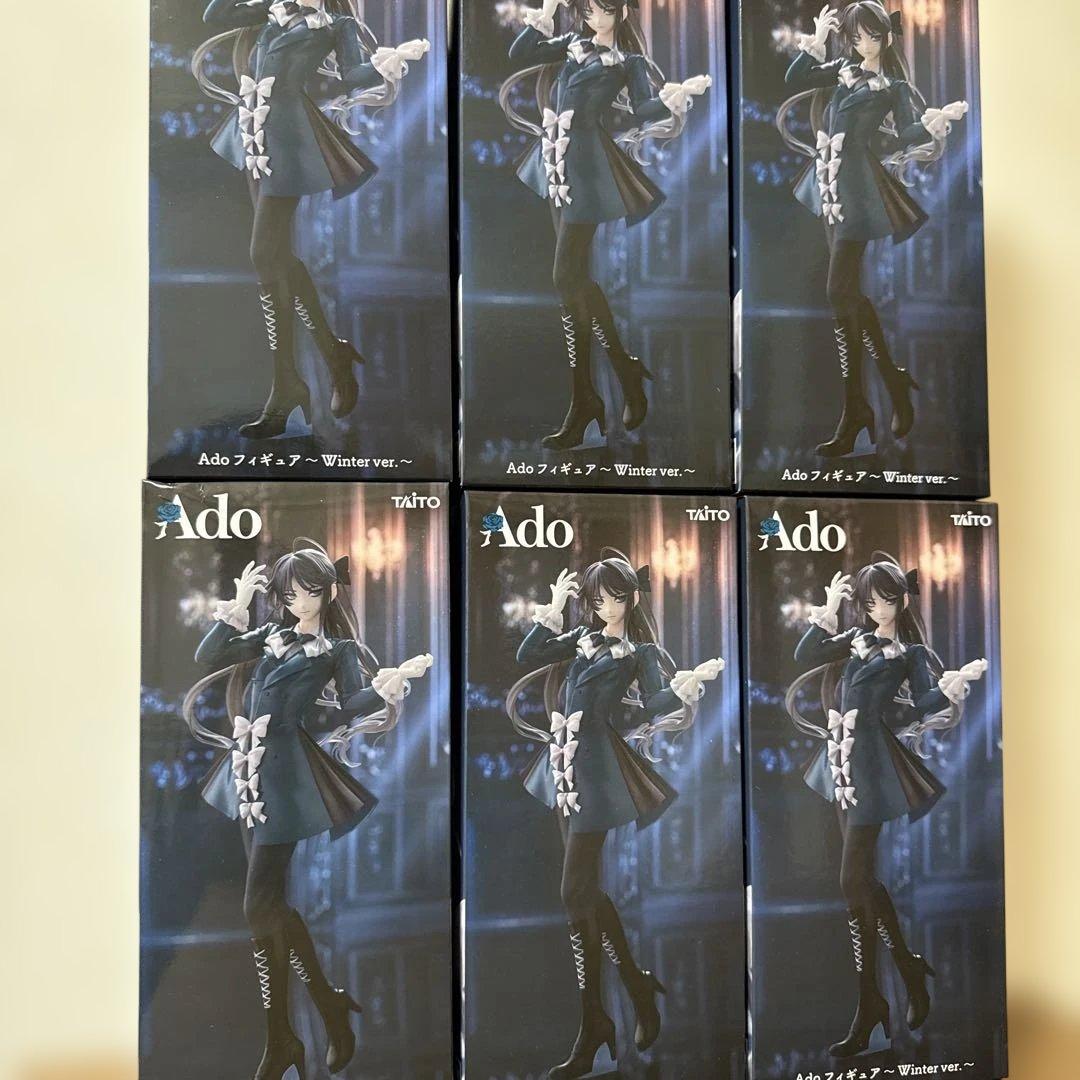 Ado フィギュア Winter ver. ラウンドワン限定 6体 - メルカリ