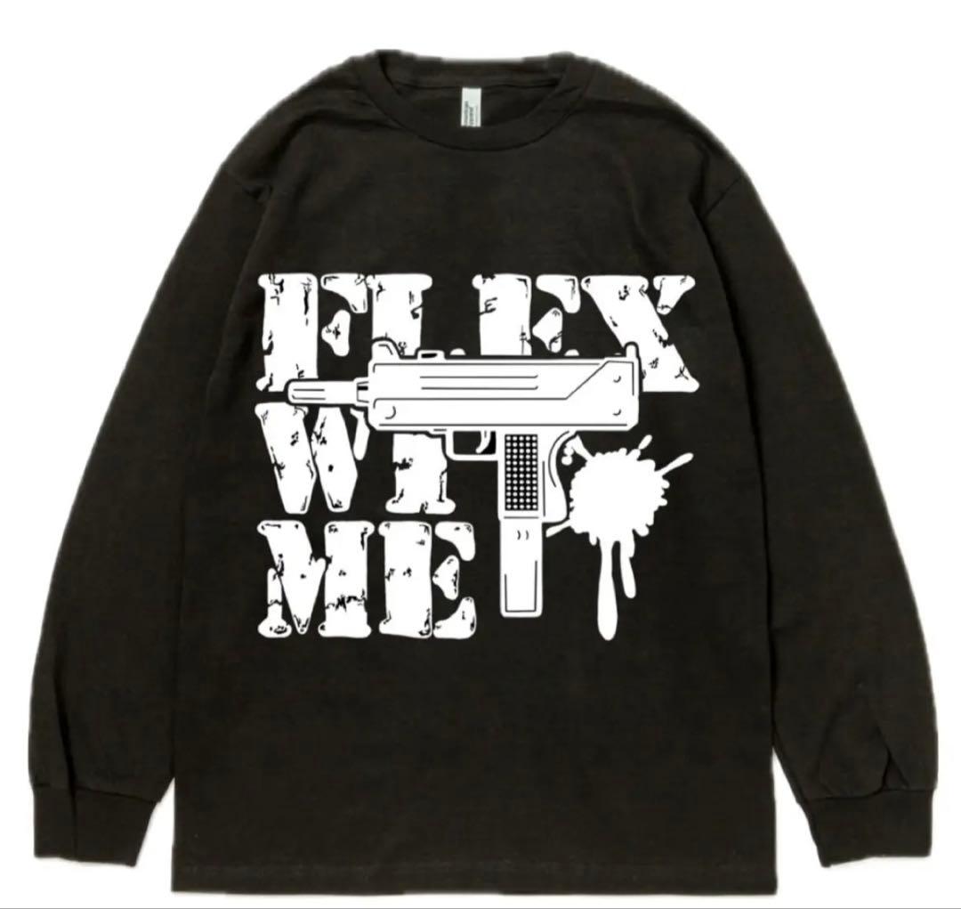flex wit me ロンT新作