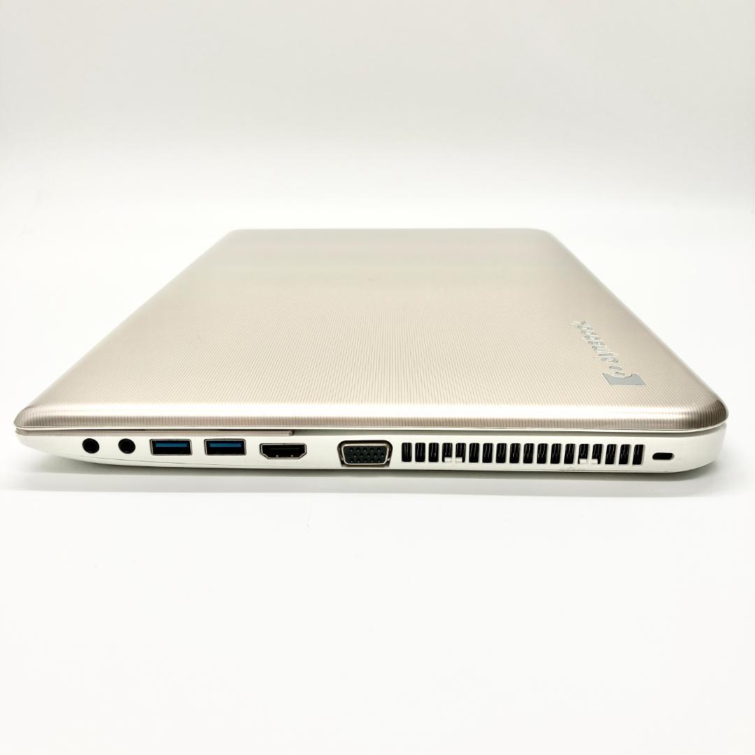 薄型ゴールド✨SSD256＆メモリ8GB❣️動作良好 すぐ使える ノートパソコン