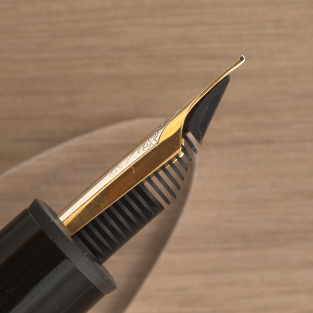 ★美品★　モンブラン　万年筆　149　18K　三帯　EF　ヘミングウェイ芯
