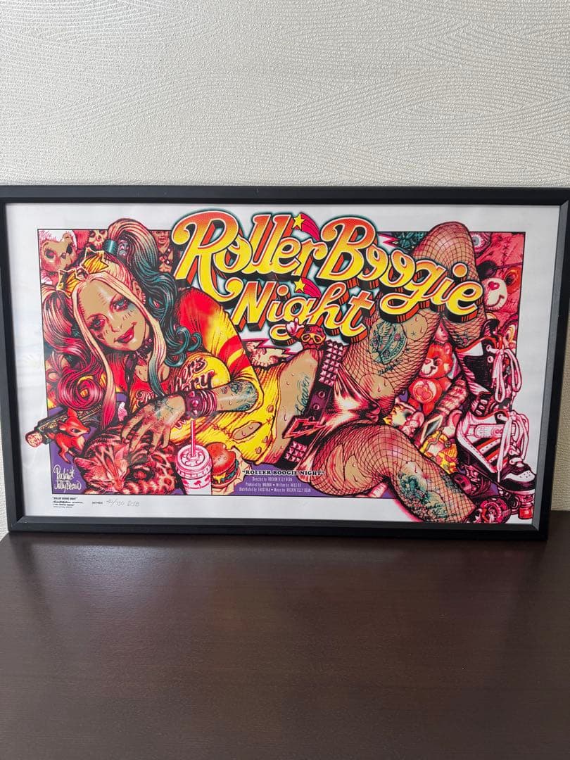 ロッキンジェリービーン　ハーレイ・クイン ポスター 2枚セット額入り