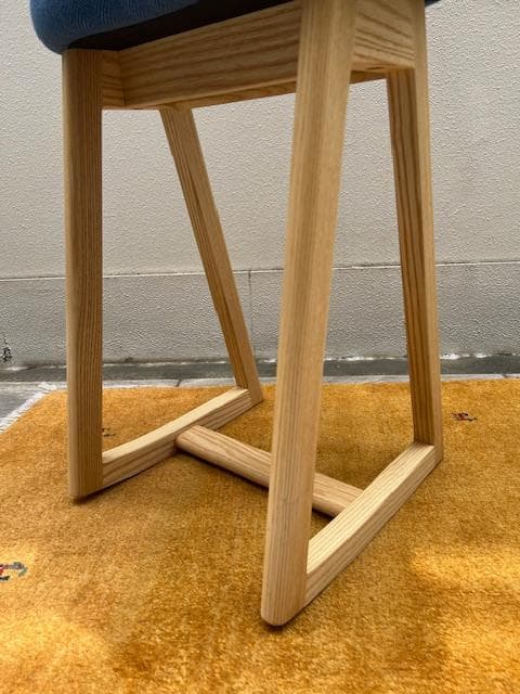 ロッキングハイスツール】園田椅子/Quito/SOIA/日本製/無垢材 家具