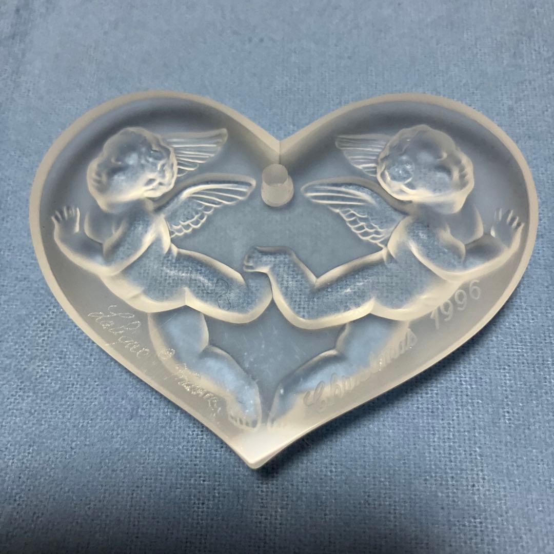 ❤️美品・レア❤️（ペーパーウエイトにも）ラリックのクリスマス
