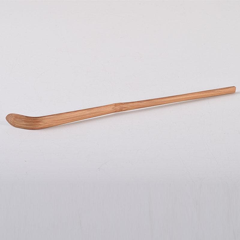 茶道具 指物師 稲垣信斎作 茶杓 銘「清友」 共箱 V 8640