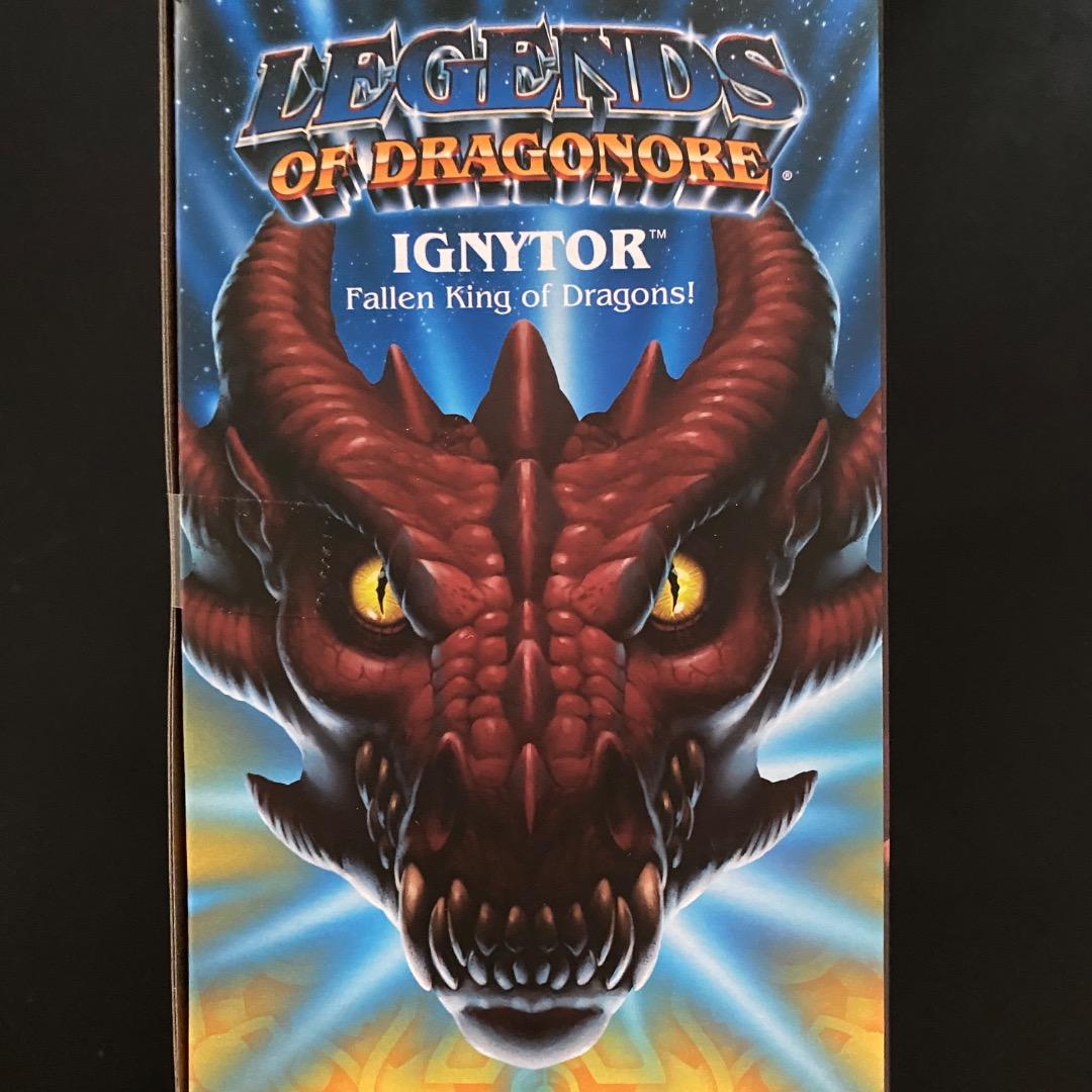 レア‼️レジェンズ・オブ・ドラゴノア ドラゴンの王 イグニトール DXフィギュア