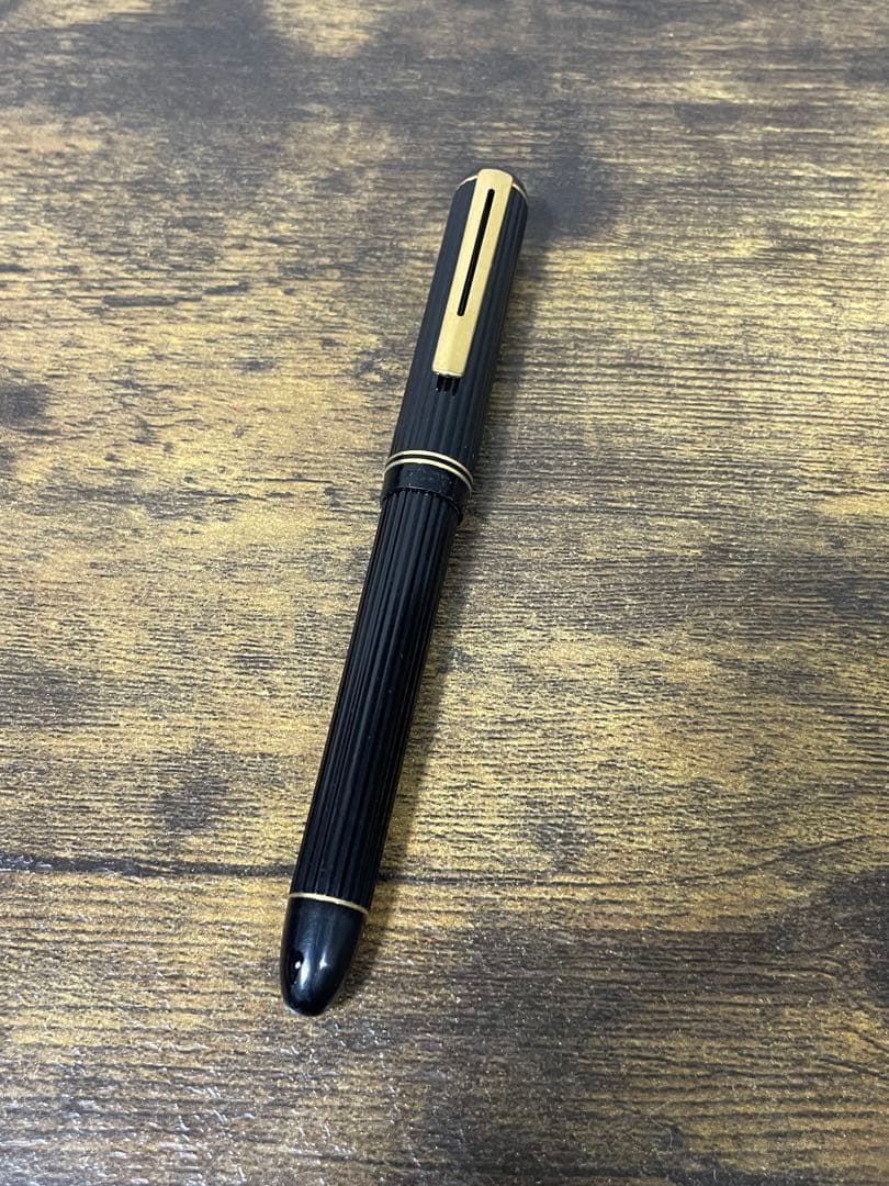 初代 ジャスタス 14金 ゴールド 万年筆 細字 パイロット 嵌合式