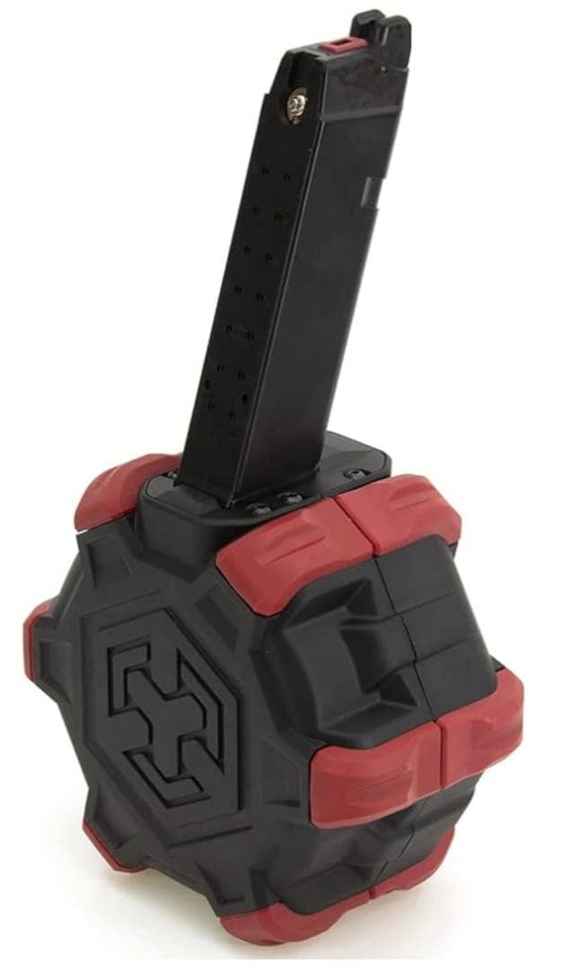 Armore Works Glockガスブローバック用 350連ドラムマガジン
