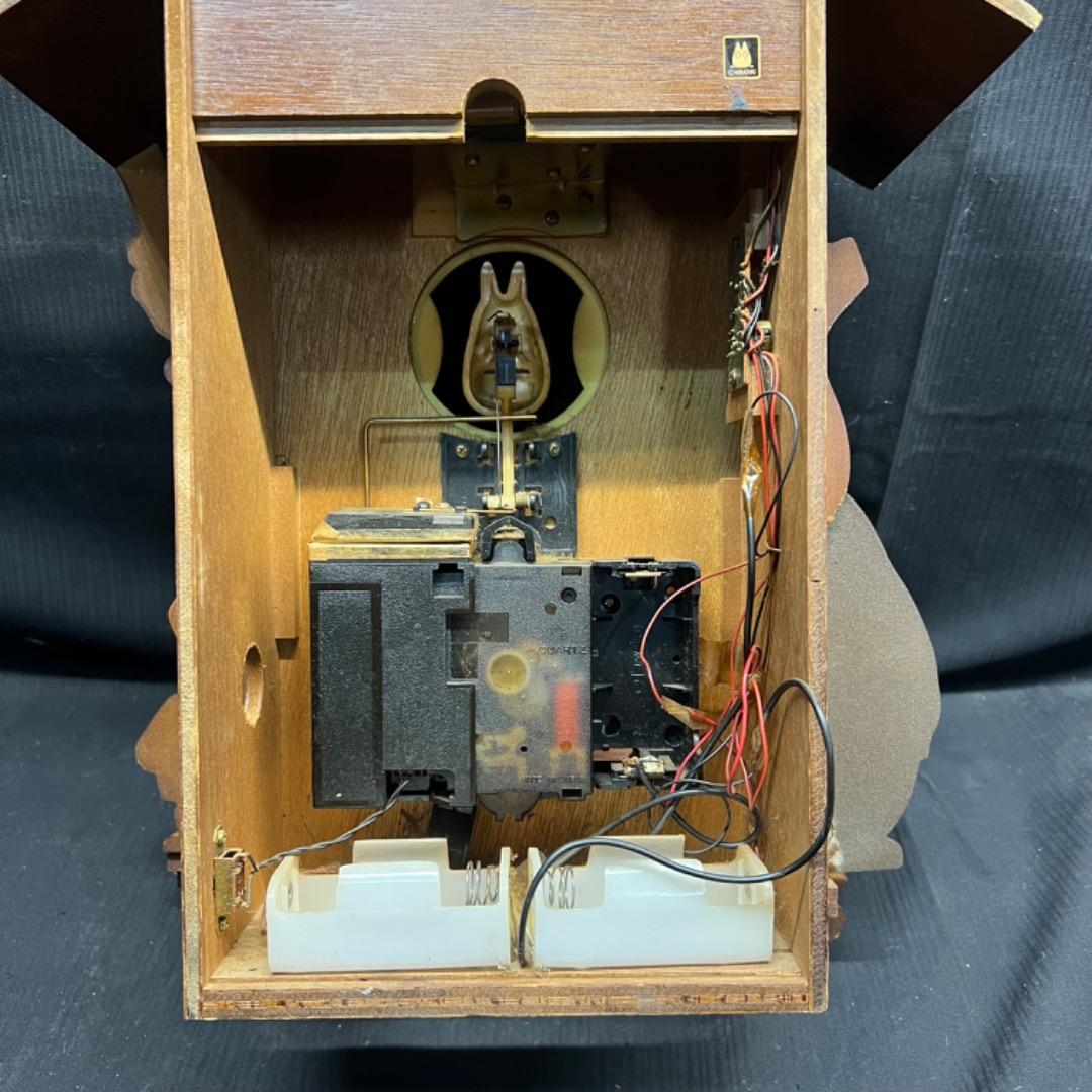 〇Ed左横1018 となりのトトロ 掛け時計 木製 インテリア