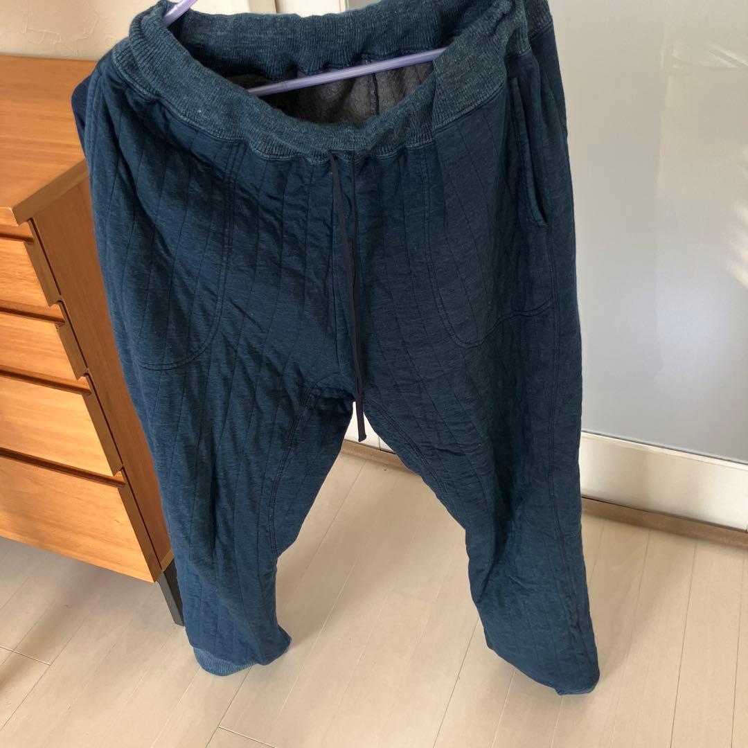 45rpm スウェットパンツ ネイビー