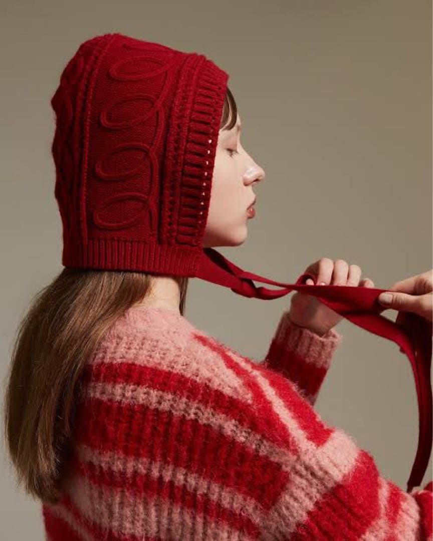 POPPY あさぎーにょ　Christmas　ニット帽　帽子　赤ずきん POPPY あさぎーにょ Christmas ニット帽 帽子 赤ずきん POPPY あさぎー