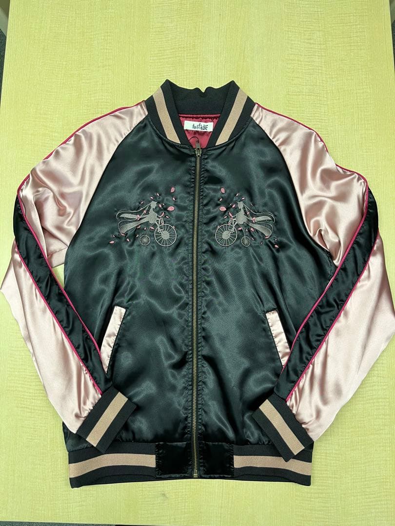 ユ*読様 初音ミク　千本桜スカジャン ファミリーマート　桜ノ歌のキャンペーン　激