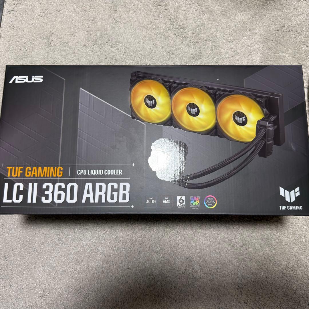 ASUS 簡易水冷CPUクーラー（付属品抜けあり） ASUS 簡易水冷CPUクーラー（付属品抜けあり） ASUS 簡易水冷CPU