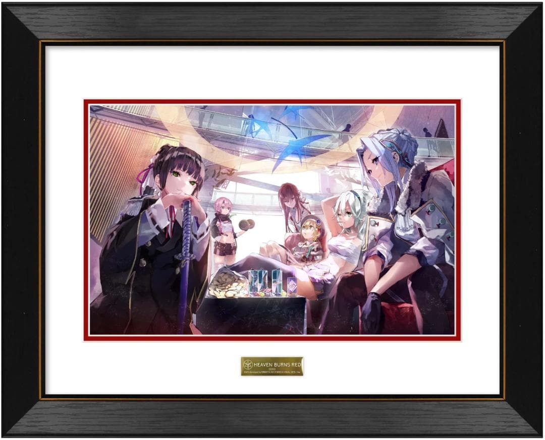 ヘブンバーンズレッド 複製原画 シリアルナンバー入り