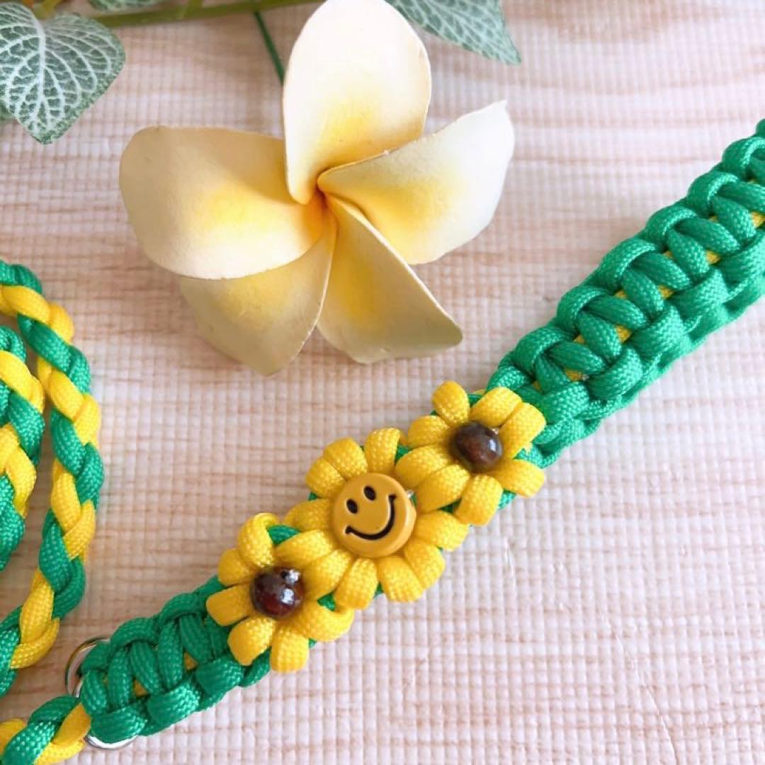 パラコードリード ハーフチョーク ひまわり No.0172 - メルカリ