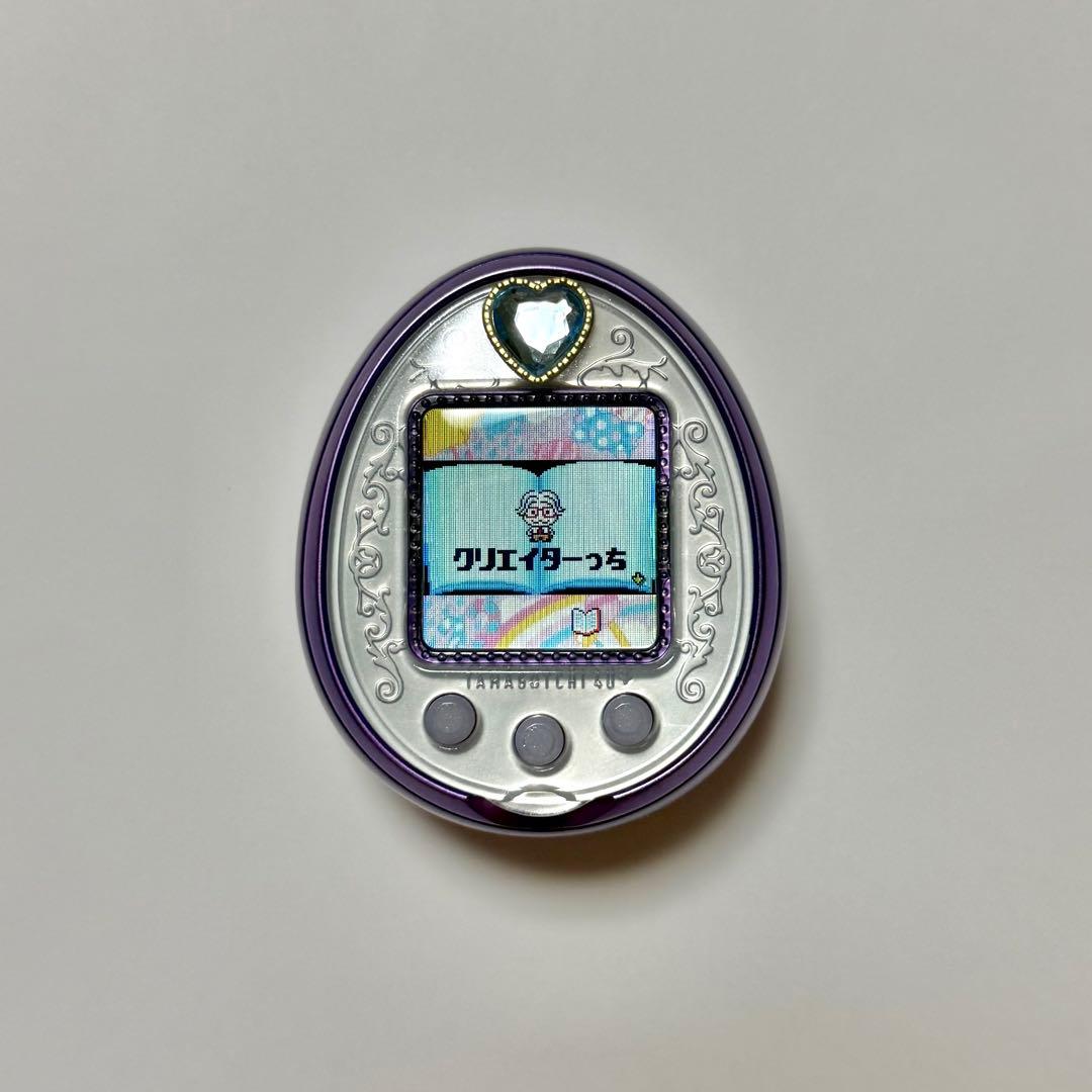 たまごっち 4U+ anniversary ver. パールパープル カバー付き