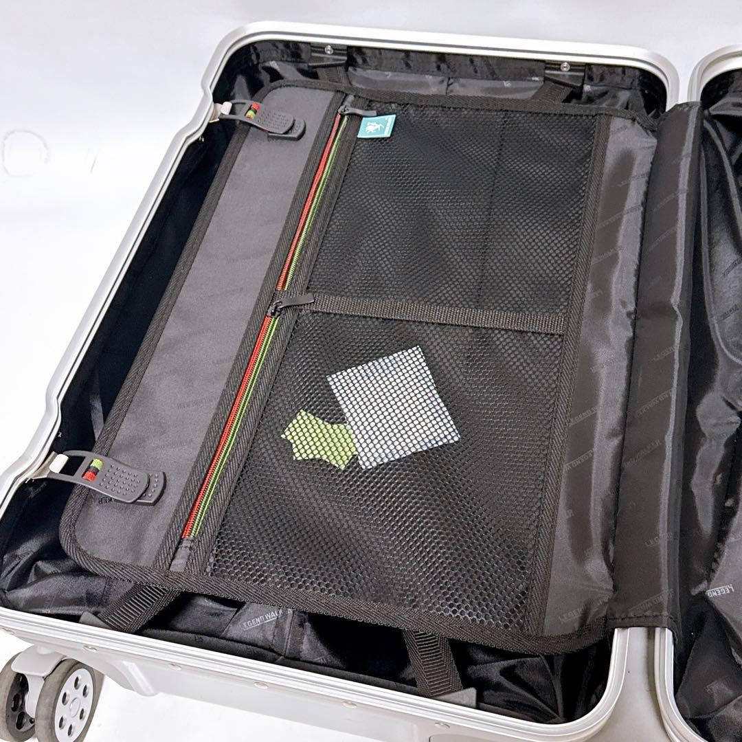 美品】LEGEND WALKER キャリーバッグ GRACE マットシルバー - メルカリ