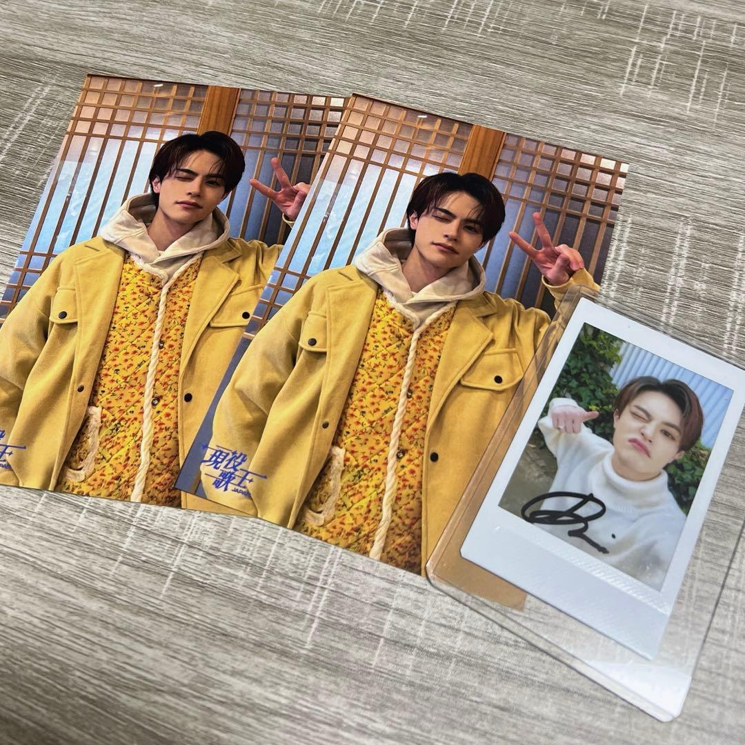 烏*茶様 現役歌王Juniクリスマスイベント限定グッズ サイン入りチェキ