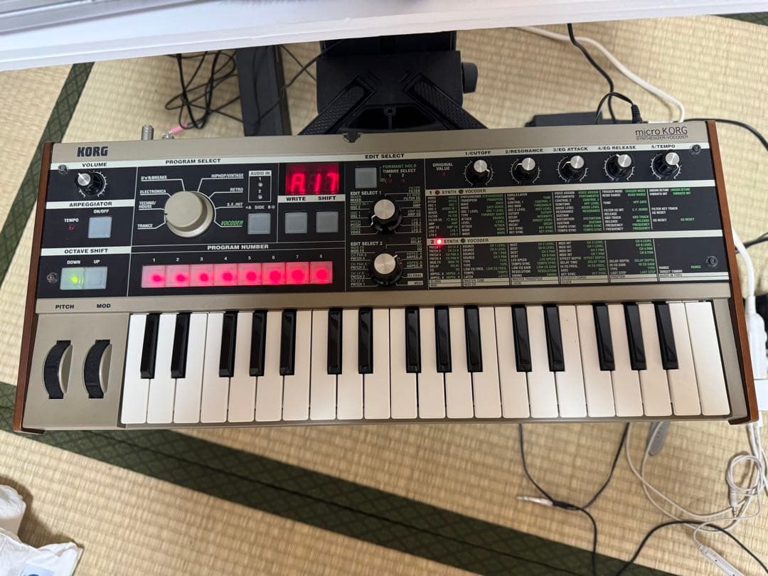 KORG microKORG アナログシンセサイザー 37鍵