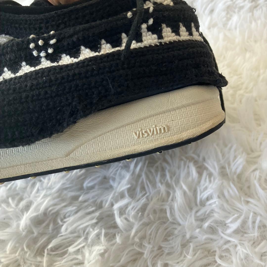 visvim ヴィズヴィム モカシンスニーカー スウェード ブラック